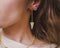 Crystal Arrowhead Earrings